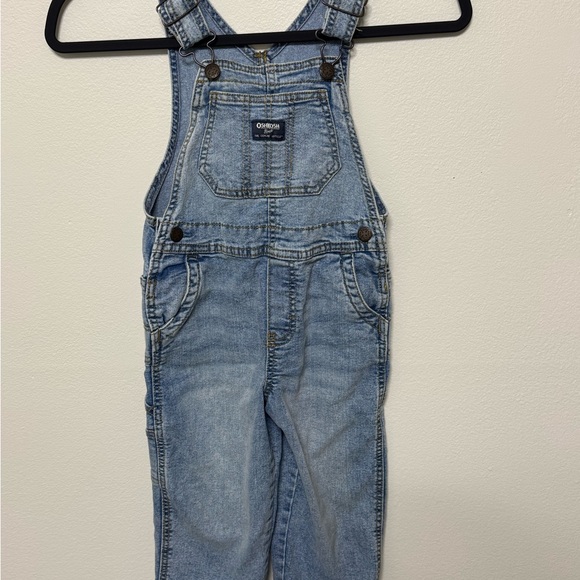 OshKosh B'gosh Blue Denim Overalls for Kids - Picture 1 of 3